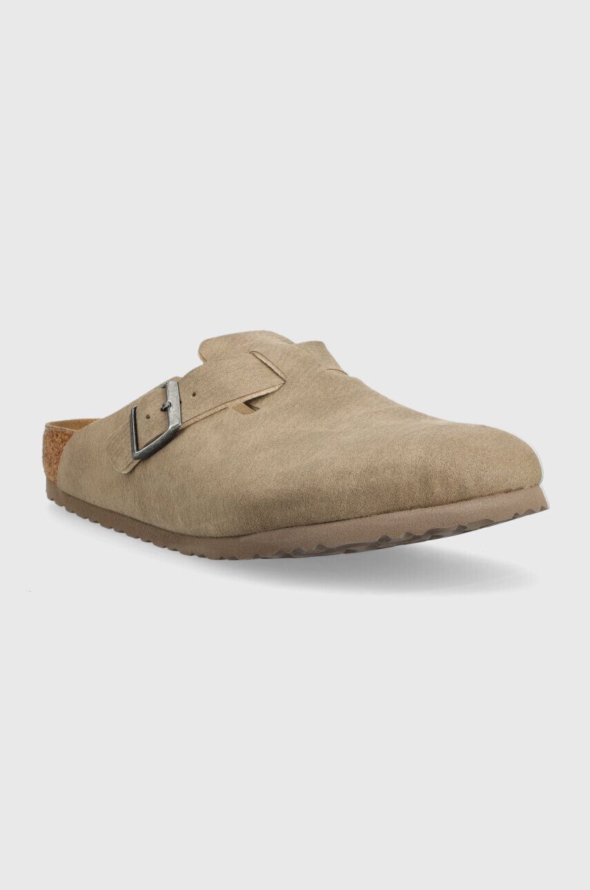 Birkenstock Šľapky Boston pánske šedá farba 1023196 - Pepit.sk