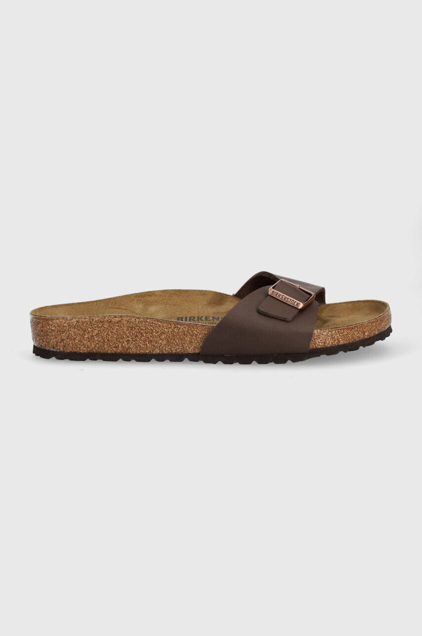 Birkenstock Šľapky Madrid hnedá farba - Pepit.sk