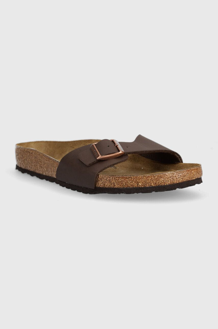 Birkenstock Šľapky Madrid hnedá farba - Pepit.sk