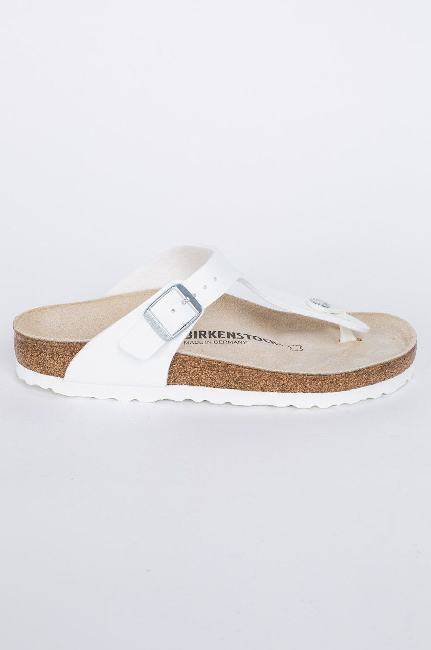 Birkenstock Žabky 1025062-gbrown dámske hnedá farba na plochom podpätku - Pepit.sk