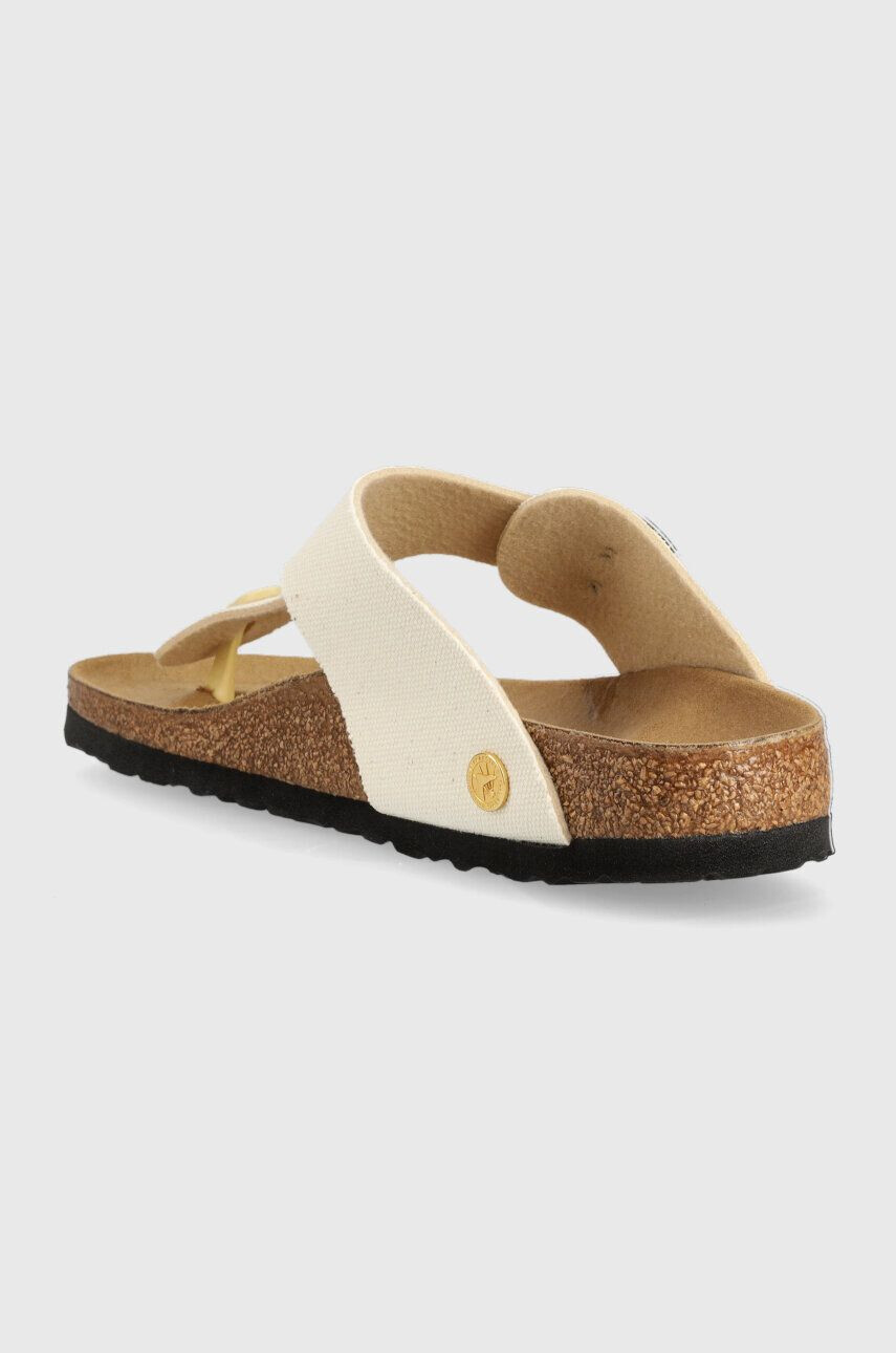 Birkenstock Žabky Gizeh dámske béžová farba na plochom podpätku 1025503 - Pepit.sk