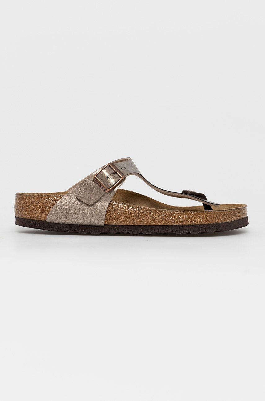 Birkenstock Žabky 1016144-Graceful.T dámske béžová farba na plochom podpätku - Pepit.sk