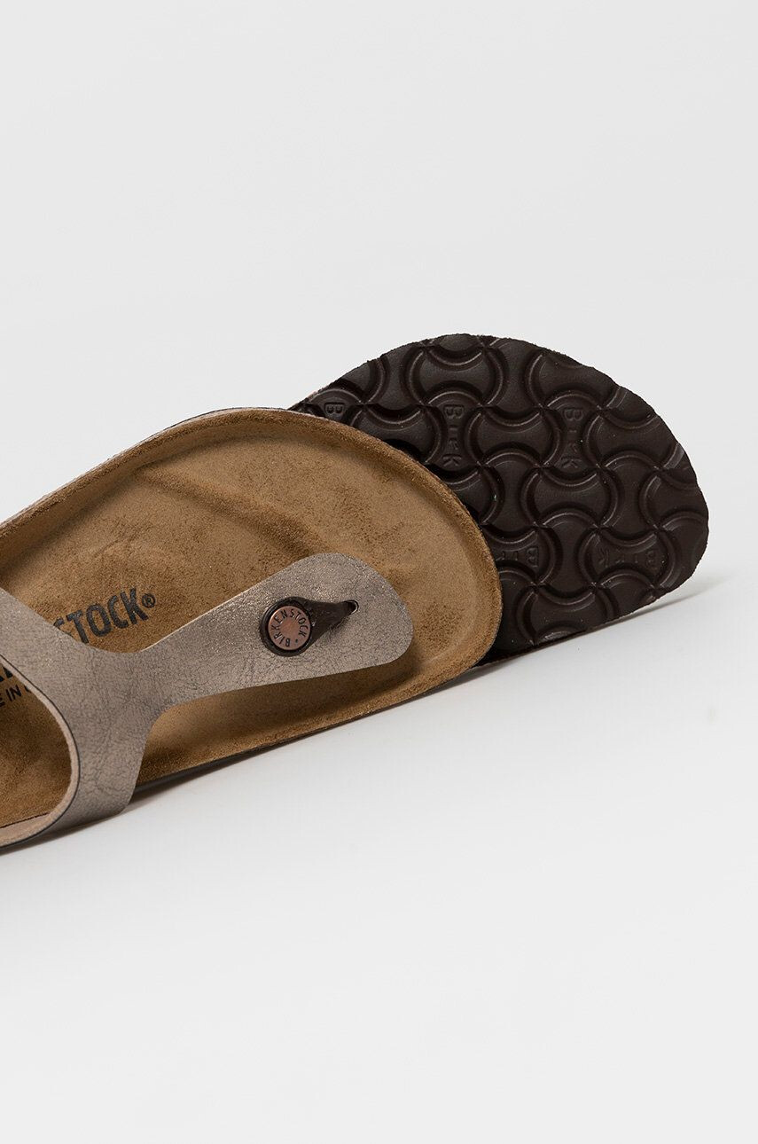 Birkenstock Žabky 1016144-Graceful.T dámske béžová farba na plochom podpätku - Pepit.sk