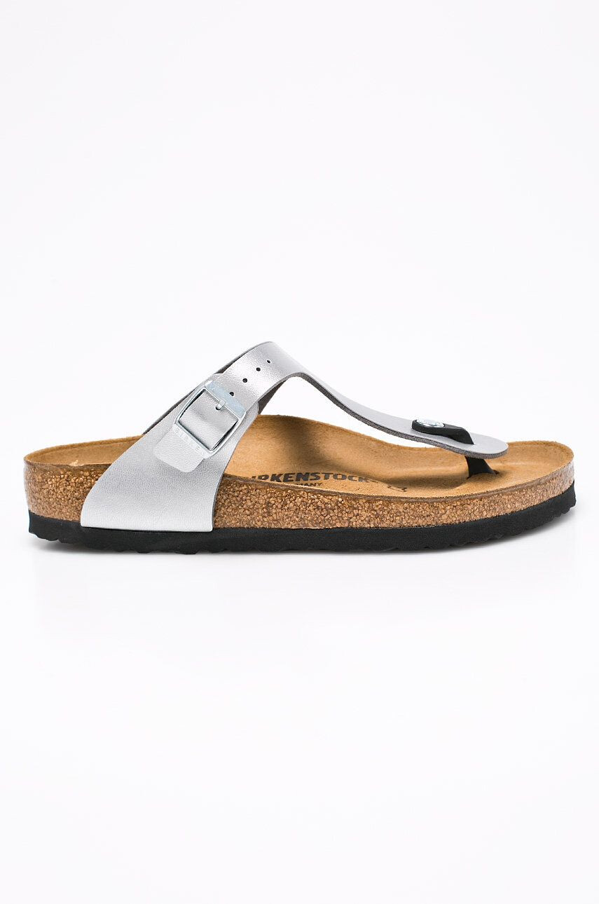 Birkenstock Žabky Gizeh Bs 043851-Silver - Pepit.sk