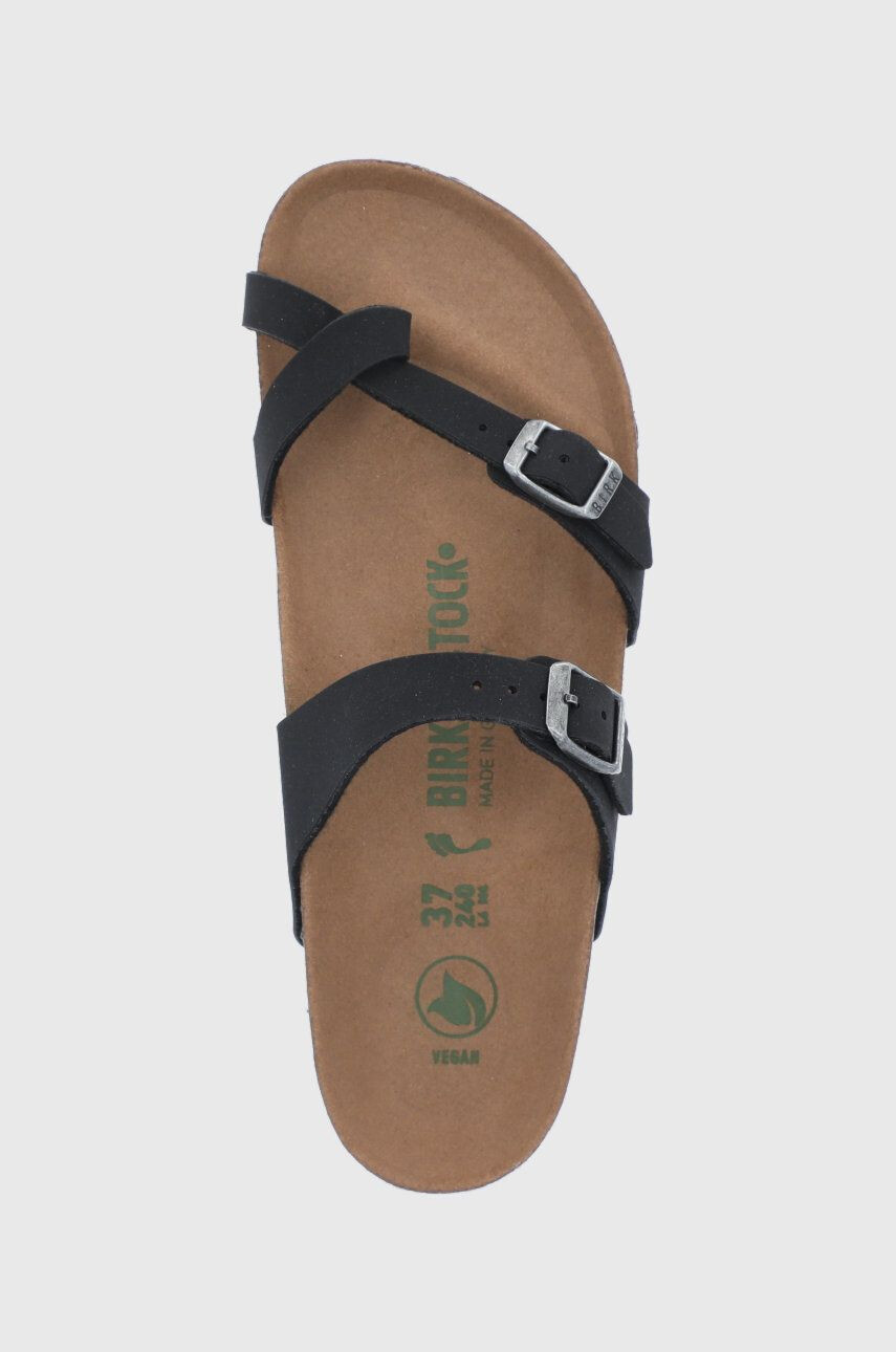 Birkenstock Žabky Mayari 1021231-Black dámske čierna farba na plochom podpätku - Pepit.sk