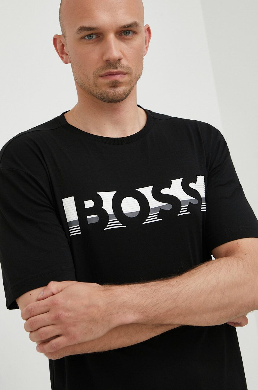 Boss Bavlnené tričko Athleisure - Pepit.sk