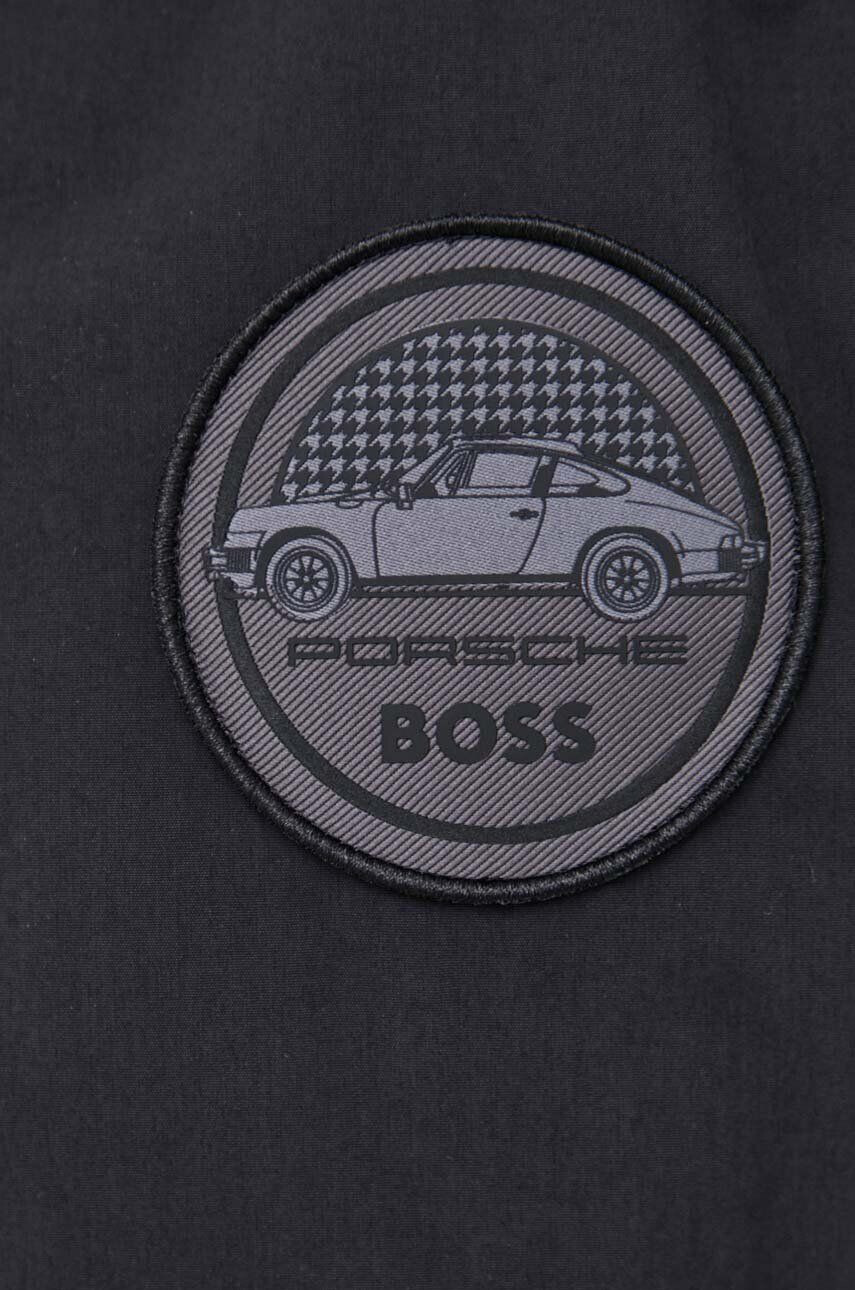 Boss Bunda x Porsche pánska čierna farba prechodná - Pepit.sk