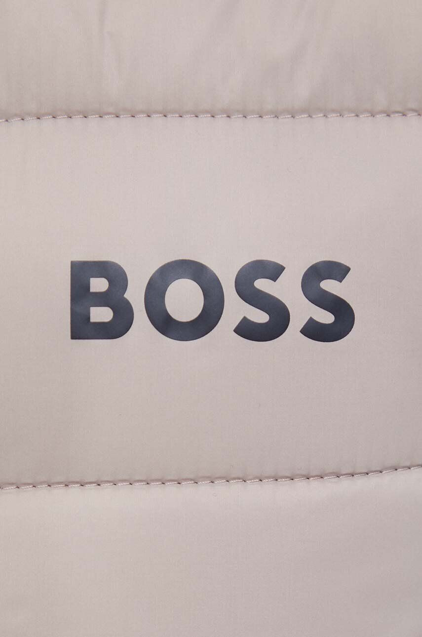 Boss Green Vesta BOSS BOSS ATHLEISURE pánska béžová farba prechodná - Pepit.sk