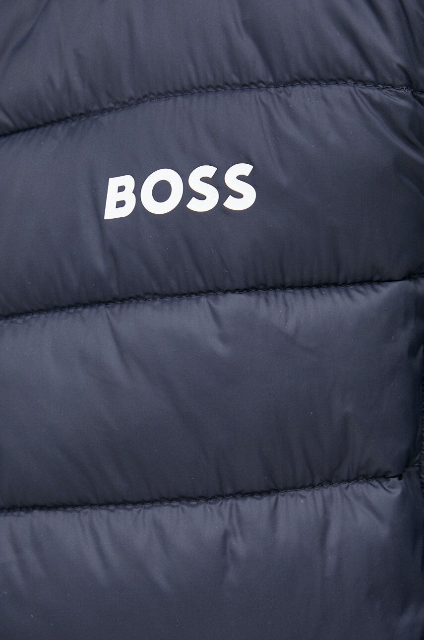 Boss Green Vesta BOSS Boss Athleisure pánska tmavomodrá farba prechodná - Pepit.sk