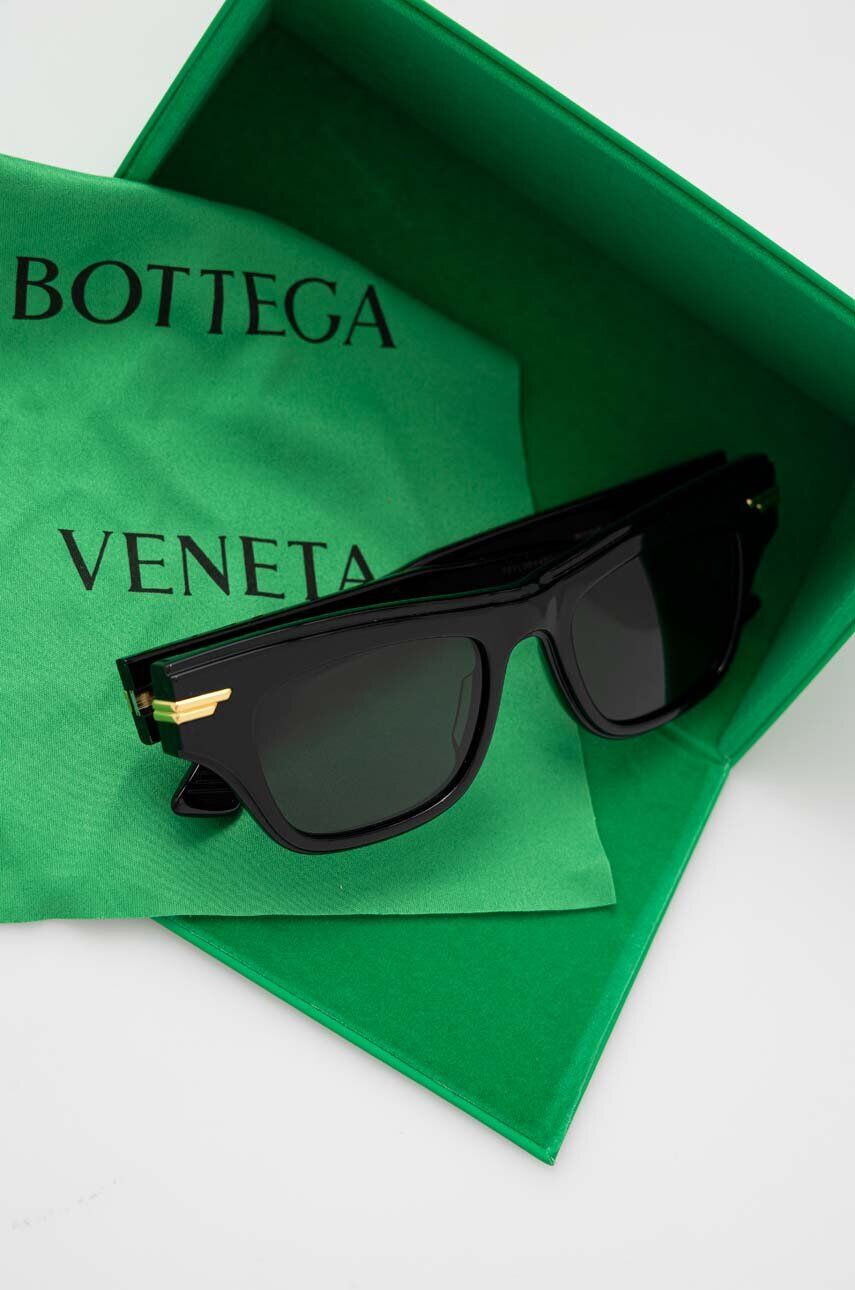 Bottega Veneta Slnečné okuliare dámske čierna farba - Pepit.sk