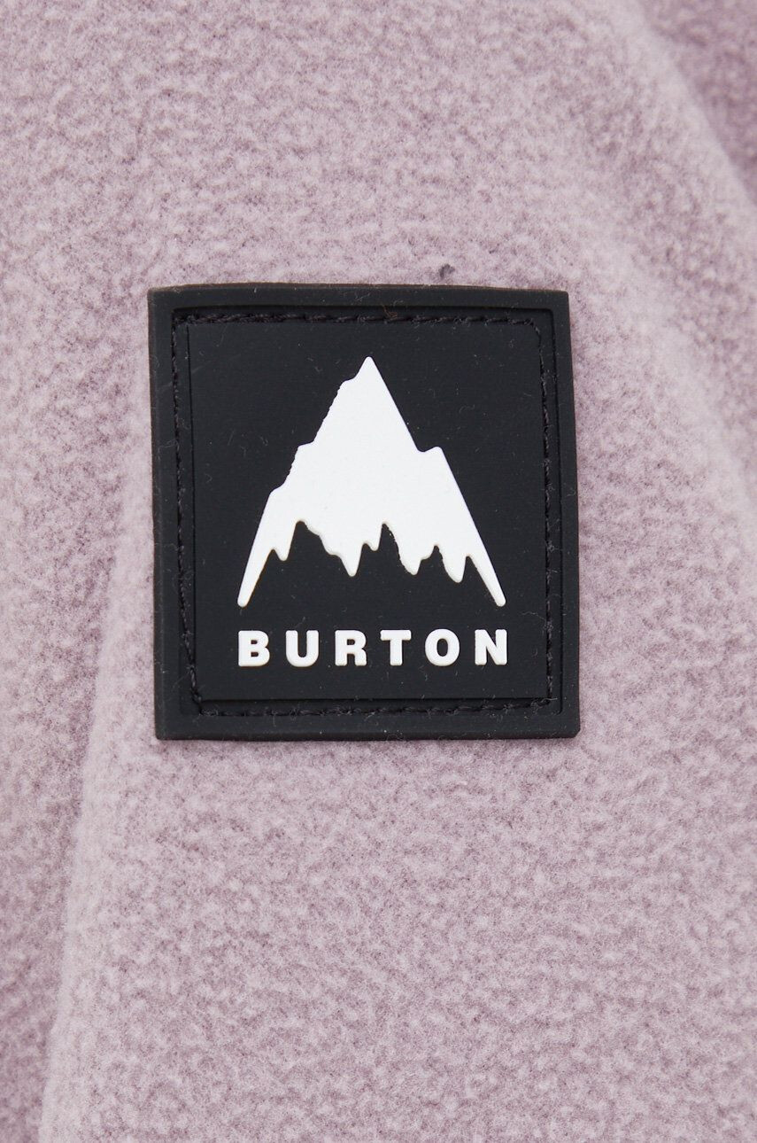 Burton Športová mikina Hearth Fleece dámska ružová farba vzorovaná - Pepit.sk