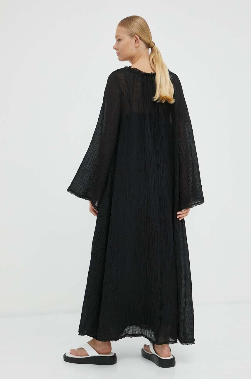 By Malene Birger Šaty čierna farba maxi oversize - Pepit.sk