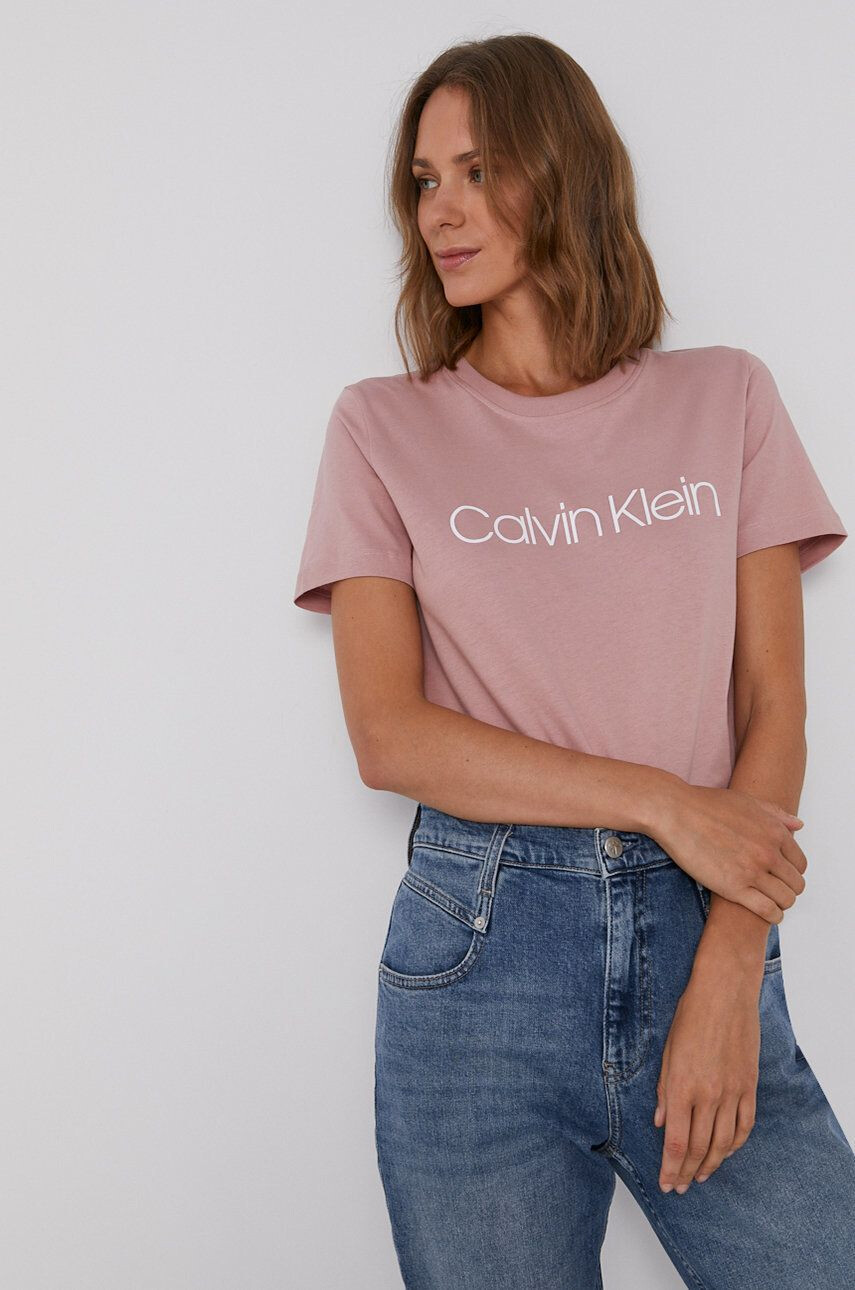 Calvin Klein Bavlnené tričko - Pepit.sk