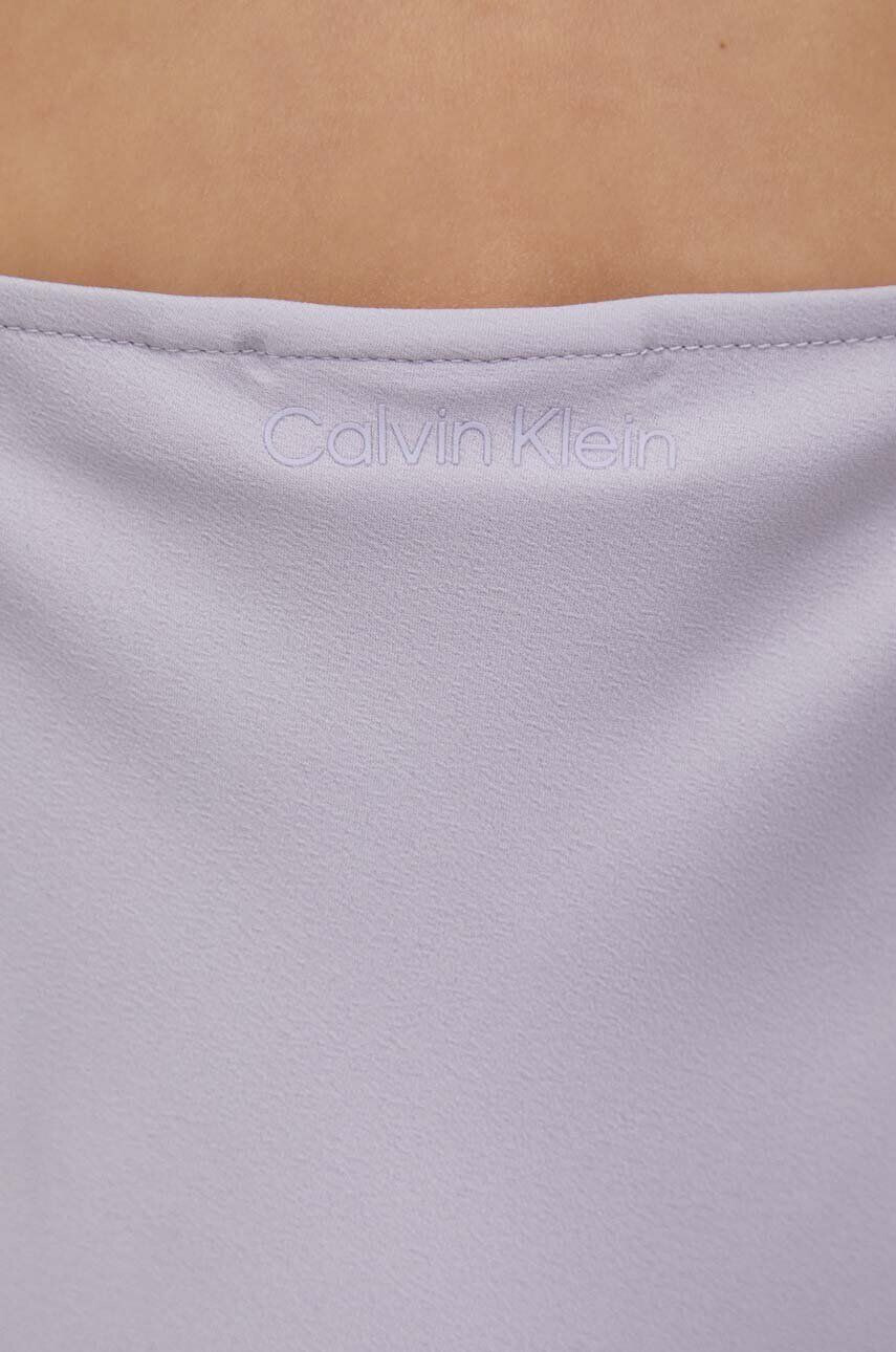 Calvin Klein Blúzka dámska čierna farba - Pepit.sk