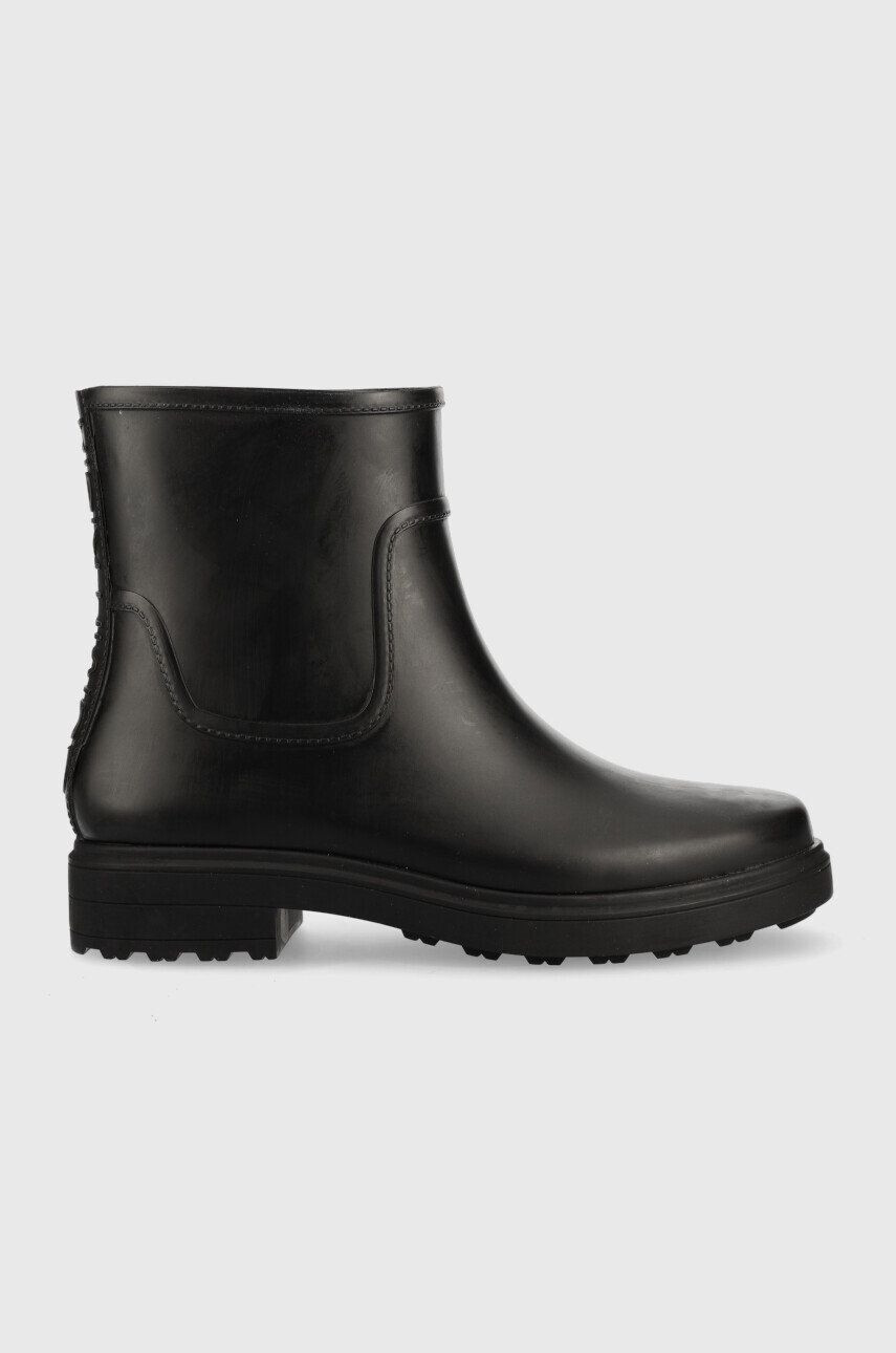 Calvin Klein Gumáky Rain Boot dámske čierna farba - Pepit.sk