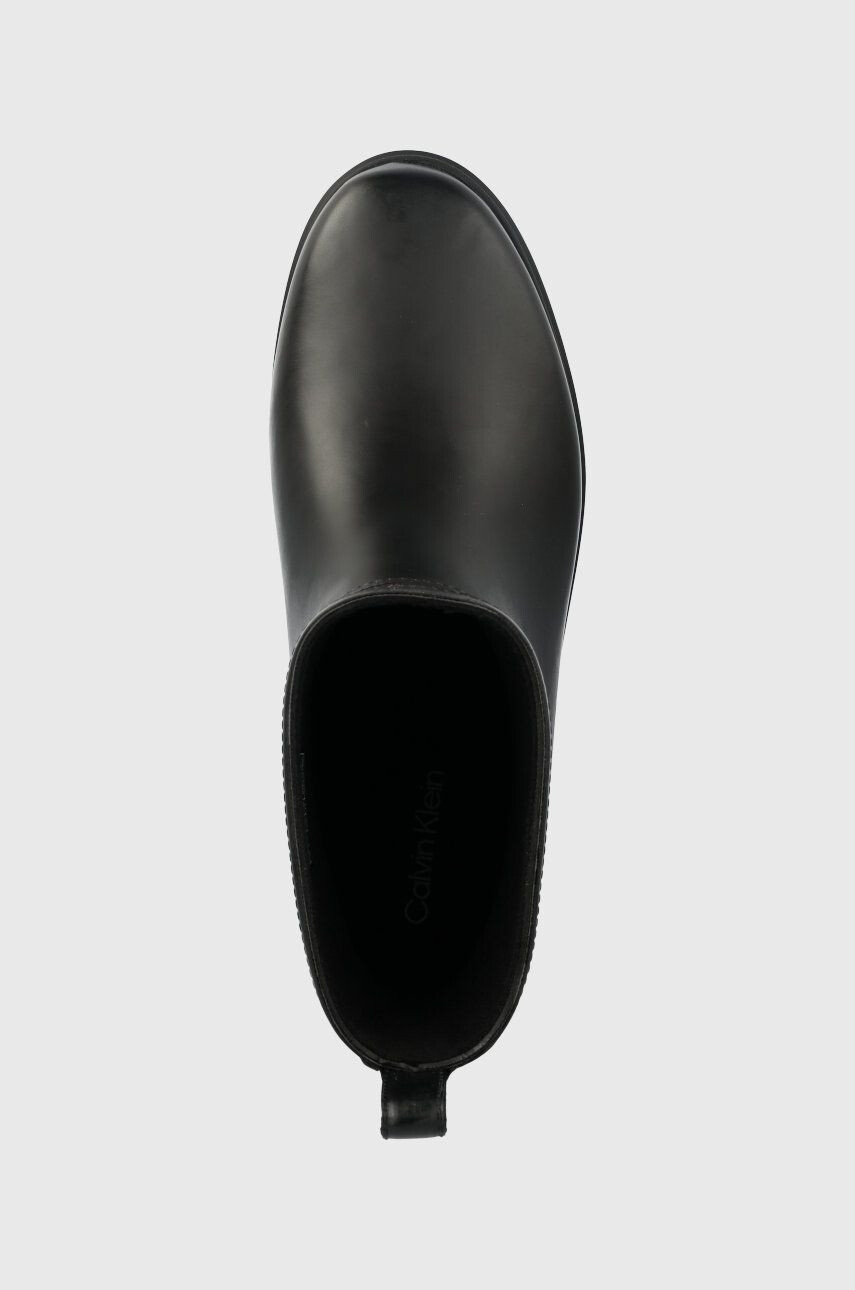 Calvin Klein Gumáky Rain Boot dámske čierna farba - Pepit.sk