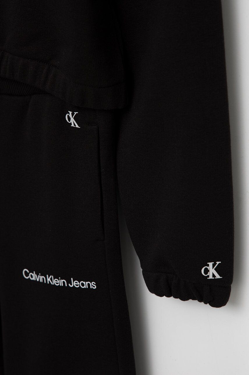 Calvin Klein Jeans Detská súprava čierna farba - Pepit.sk