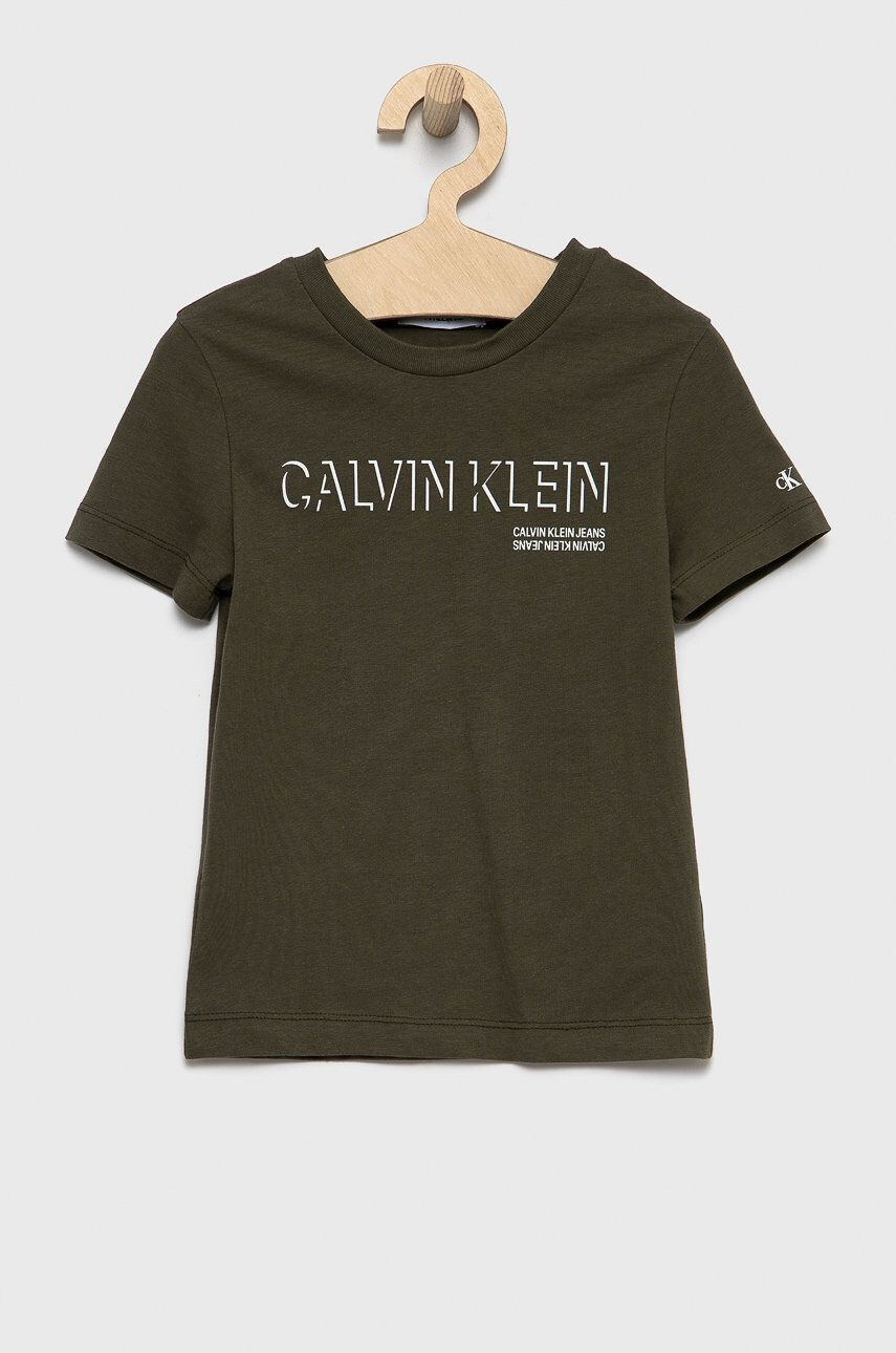 Calvin Klein Jeans Detské bavlnené tričko - Pepit.sk