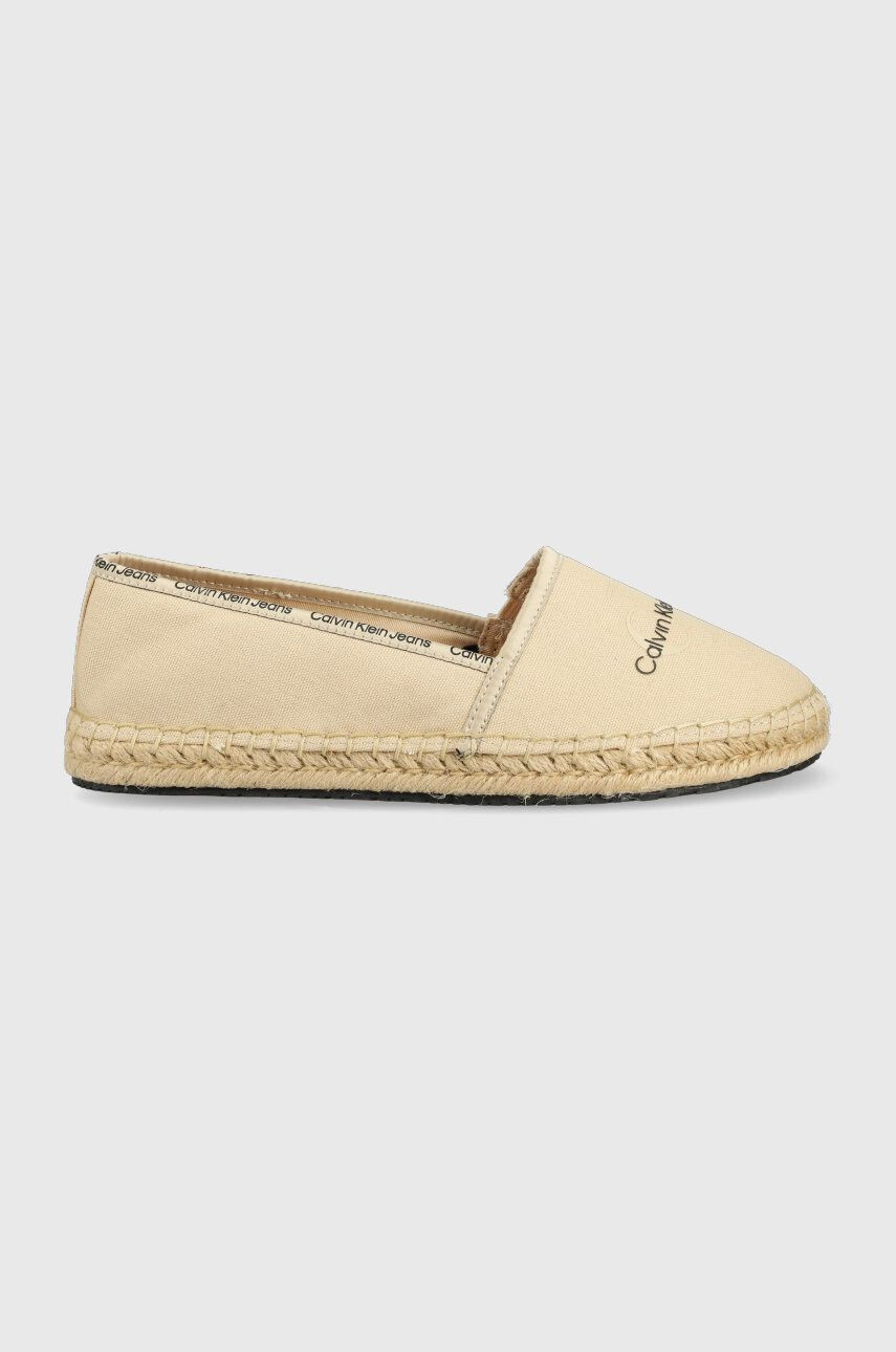 Calvin Klein Jeans Espadrilky Esparille Monogram - Pepit.sk