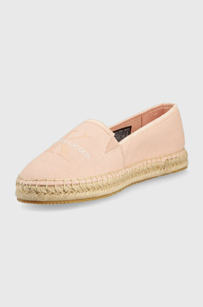 Calvin Klein Jeans Espadrilky Esparille Monogram - Pepit.sk