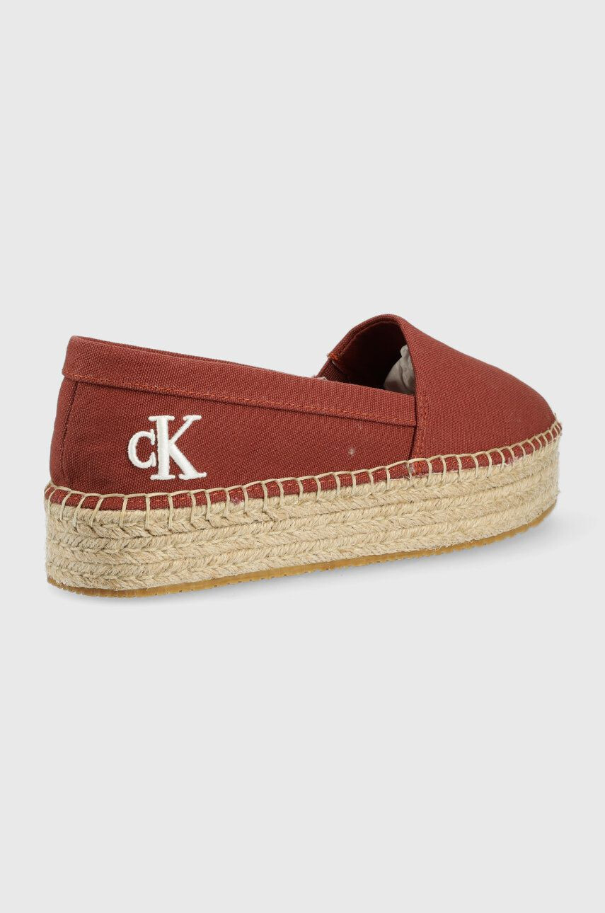 Calvin Klein Jeans Espadrilky Flatform Espadrille - Pepit.sk