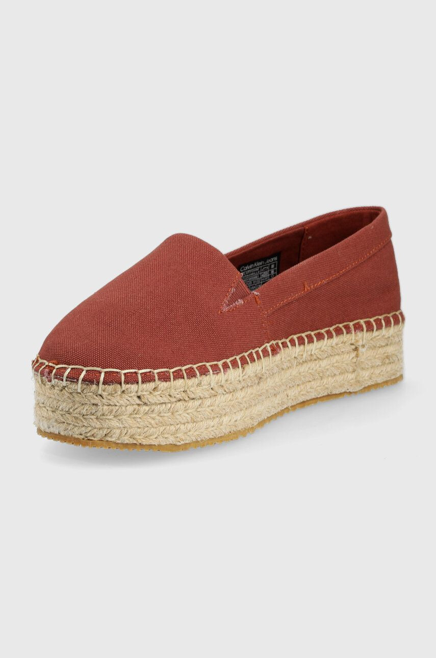 Calvin Klein Jeans Espadrilky Flatform Espadrille - Pepit.sk