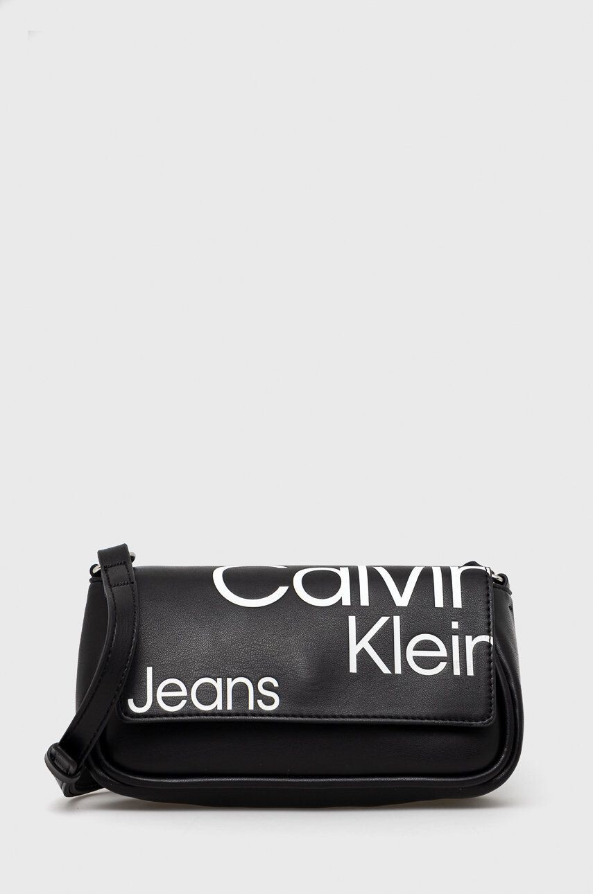 Calvin Klein Jeans Kabelka fialová farba - Pepit.sk