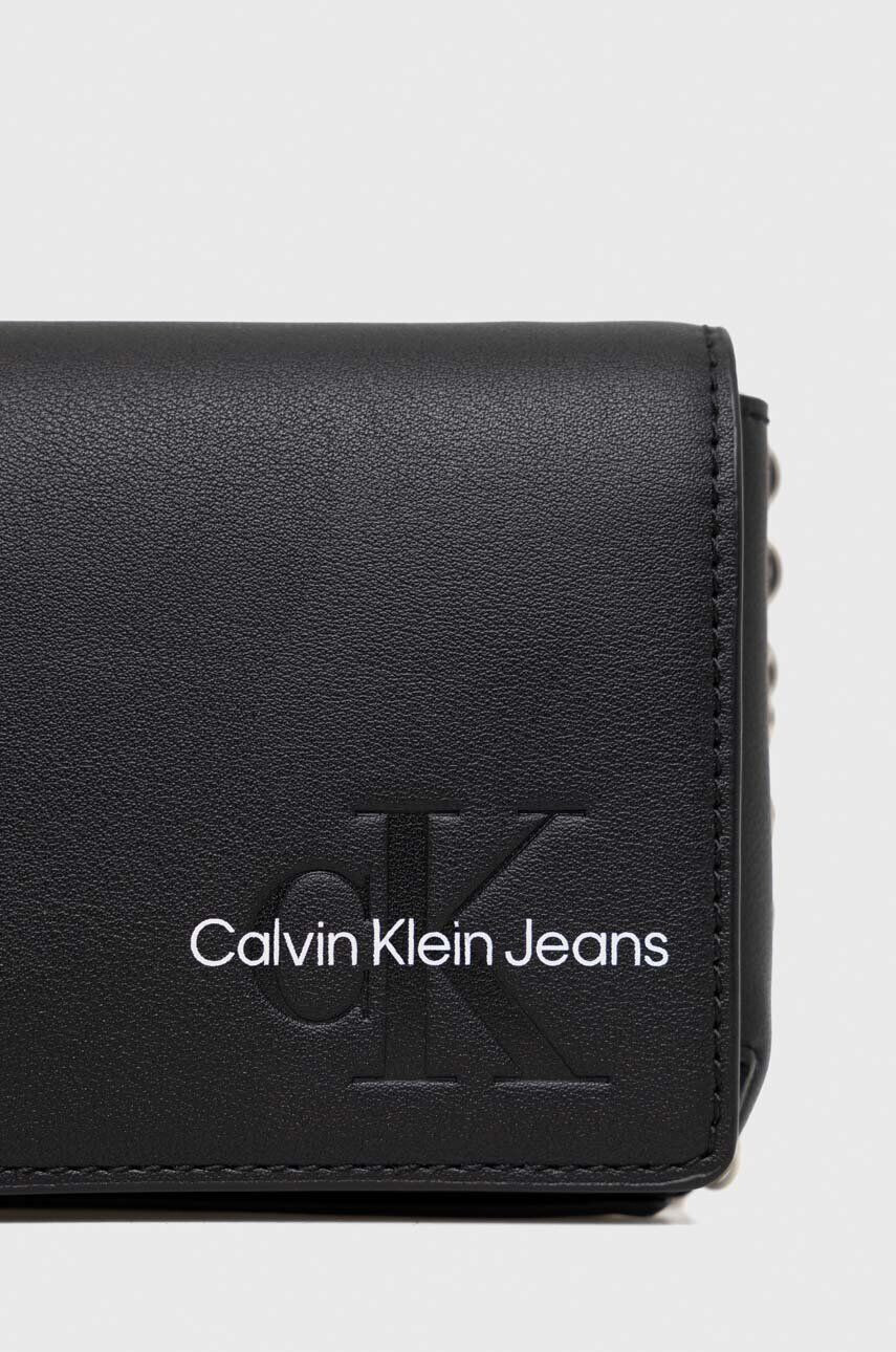 Calvin Klein Jeans Kabelka čierna farba - Pepit.sk