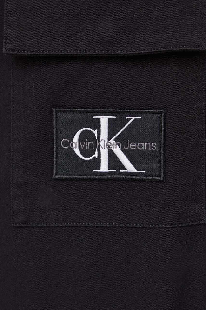 Calvin Klein Jeans Košeľa dámska žltá farba voľný strih s klasickým golierom - Pepit.sk