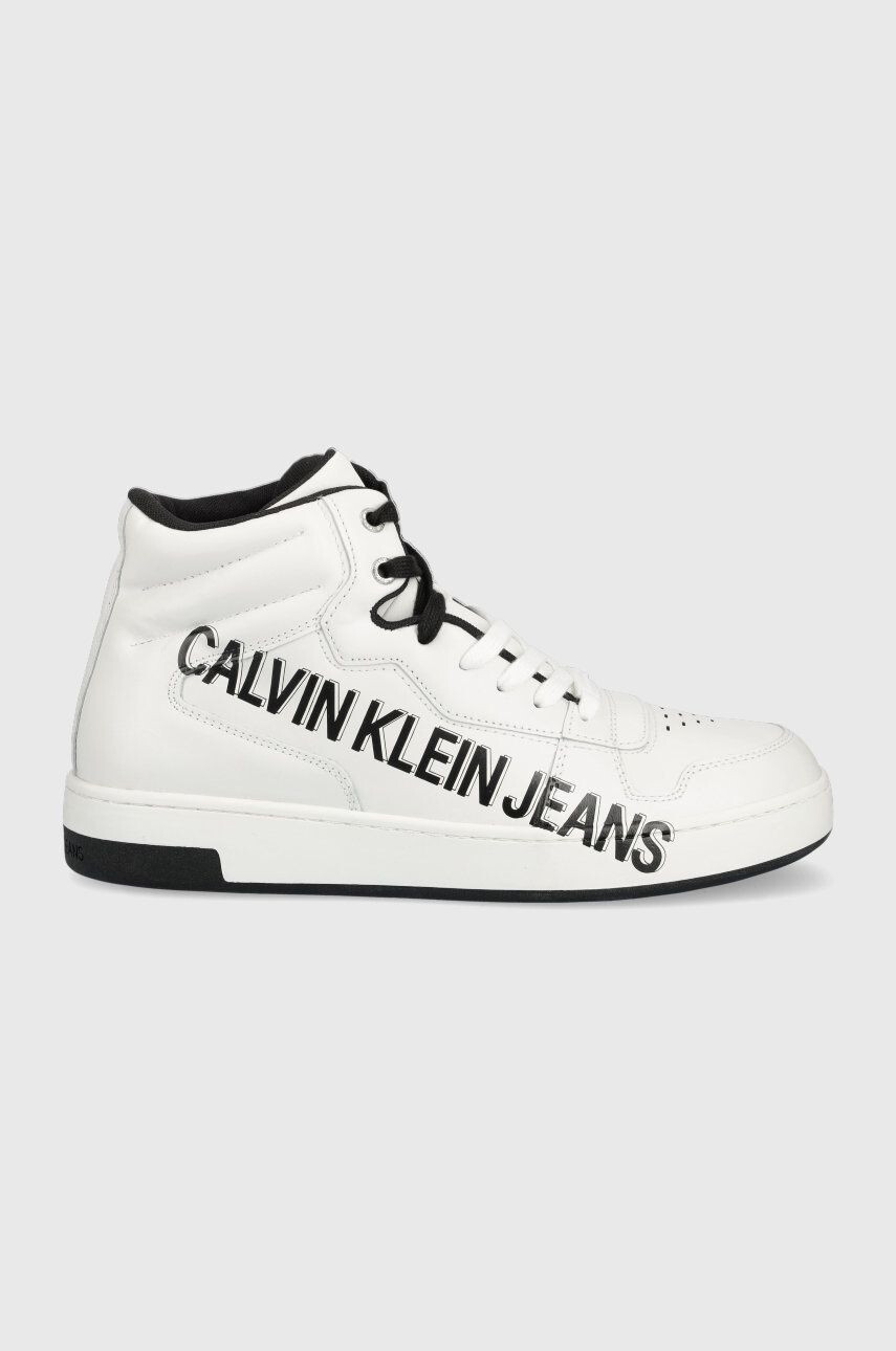 Calvin Klein Jeans Kožené tenisky - Pepit.sk