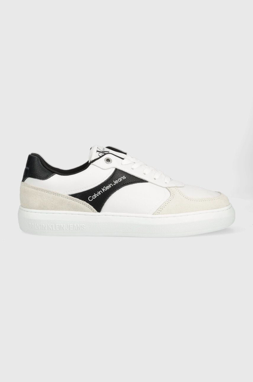 Calvin Klein Jeans Kožené tenisky Casual Cupsole Laceup Low - Pepit.sk