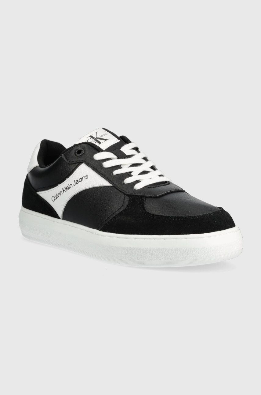 Calvin Klein Jeans Kožené tenisky Casual Cupsole Laceup Low - Pepit.sk