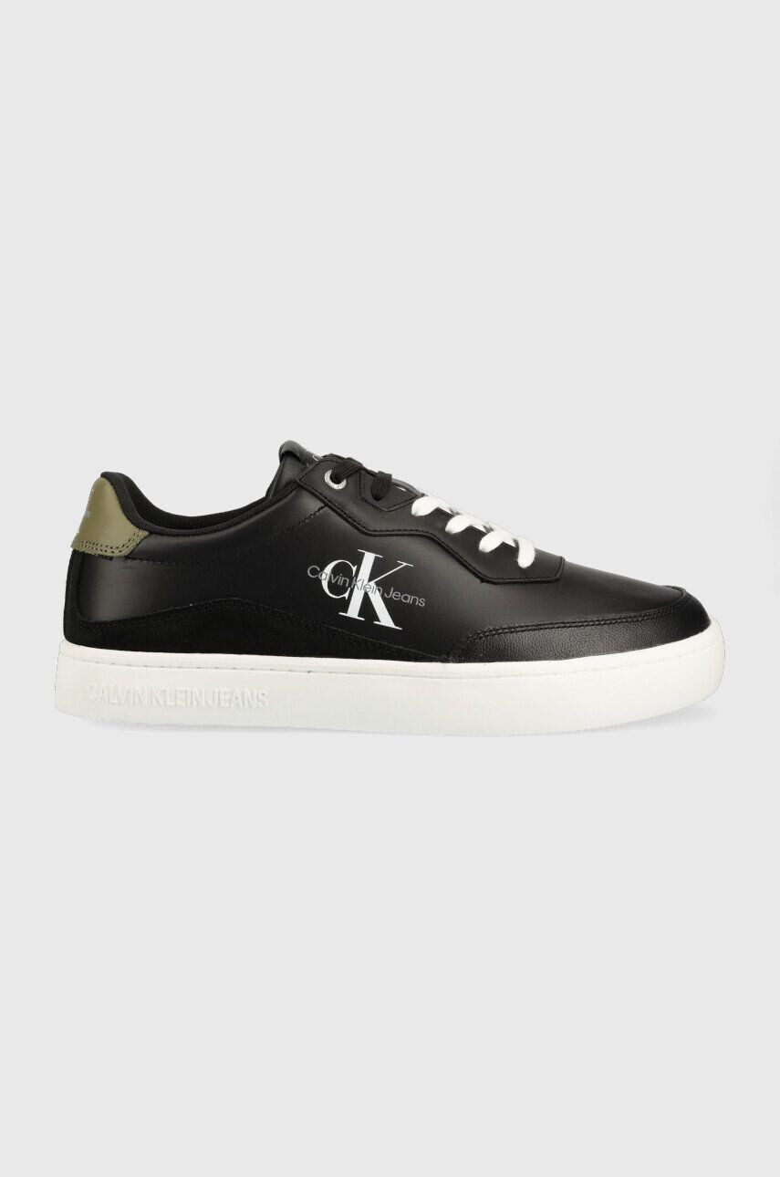 Calvin Klein Jeans Kožené tenisky Classic Cupsole Laceup - Pepit.sk