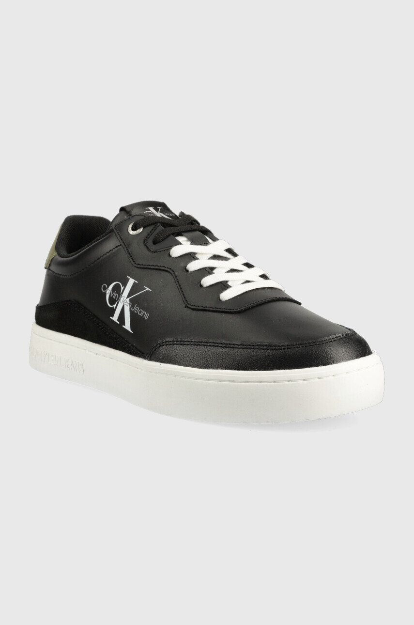 Calvin Klein Jeans Kožené tenisky Classic Cupsole Laceup - Pepit.sk