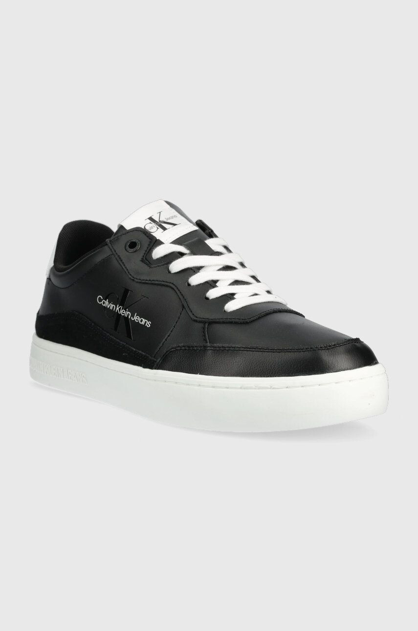 Calvin Klein Jeans Kožené tenisky Classic Cupsole Lth-su Mono - Pepit.sk