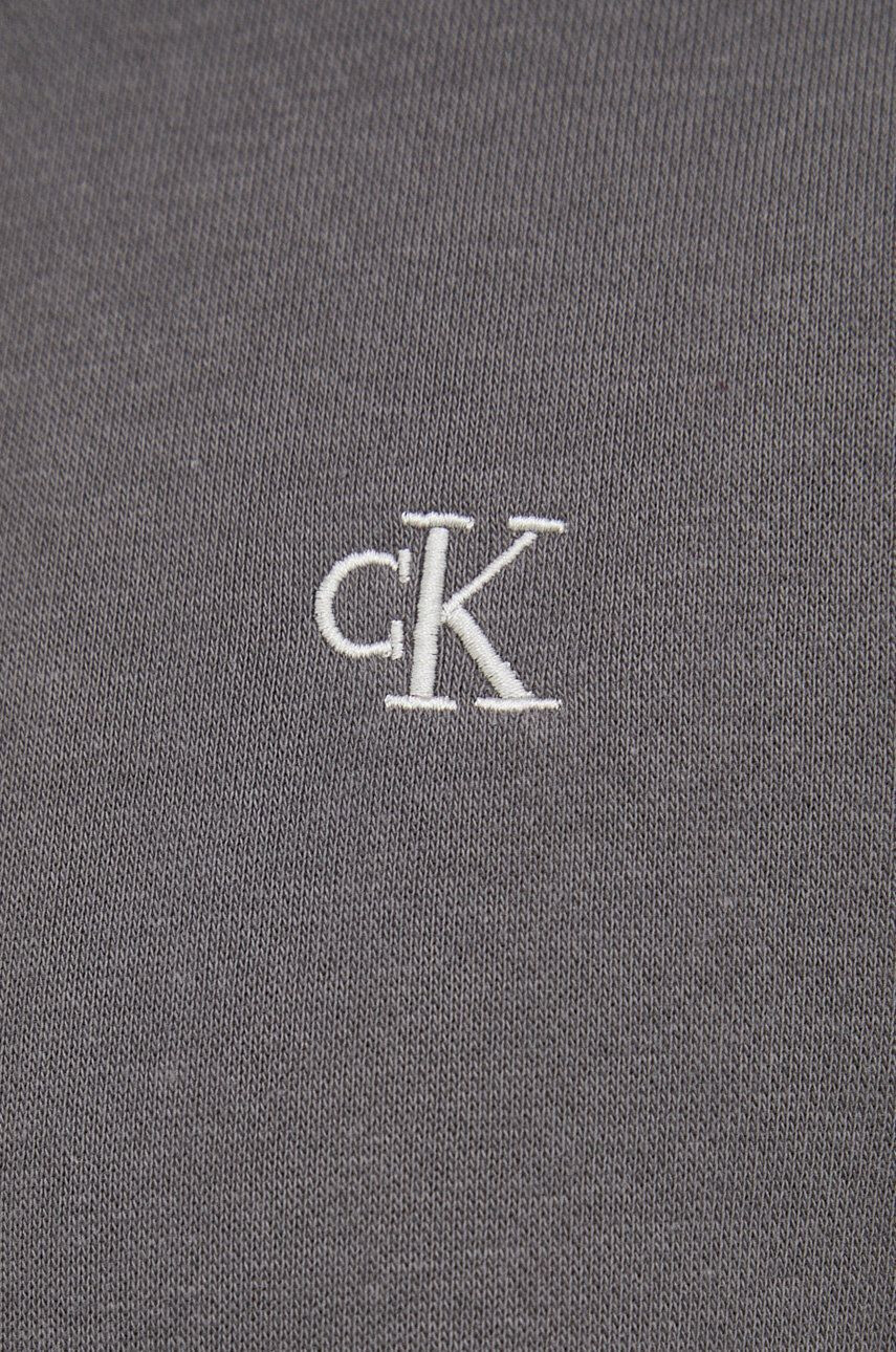 Calvin Klein Jeans Mikina dámska čierna farba jednofarebná - Pepit.sk