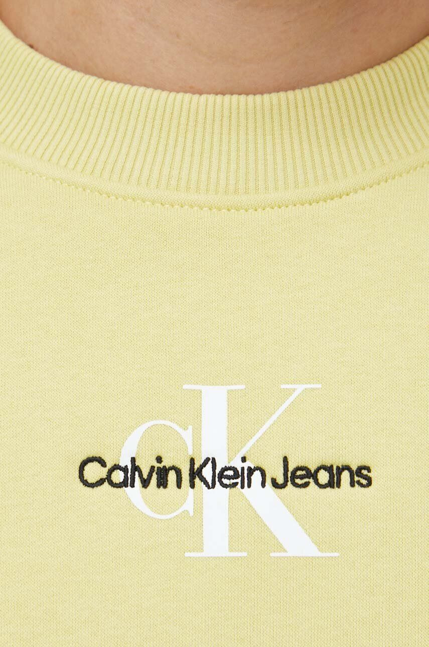 Calvin Klein Jeans Mikina dámska čierna farba s kapucňou jednofarebná - Pepit.sk