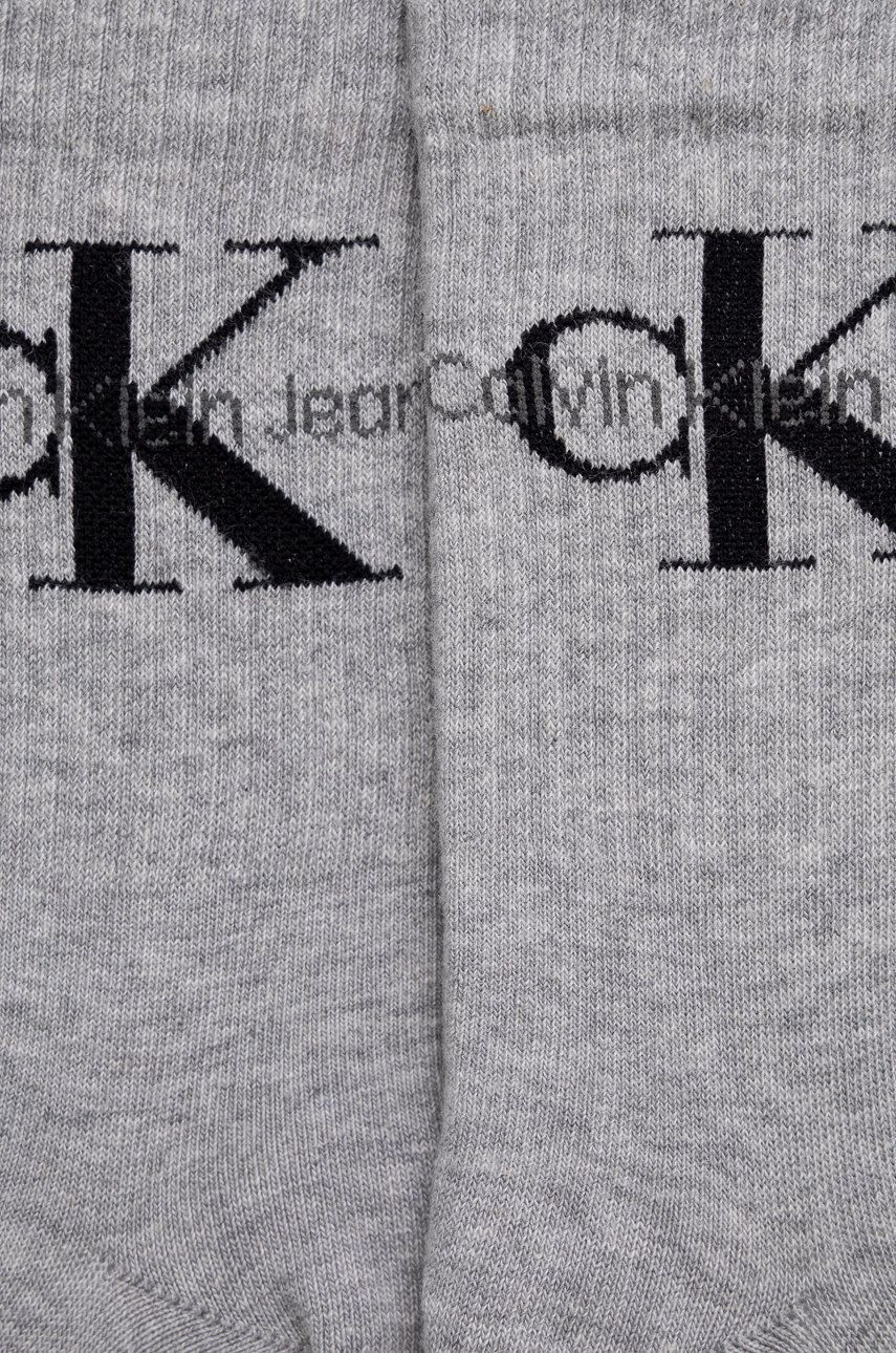 Calvin Klein Jeans Ponožky dámske šedá farba - Pepit.sk