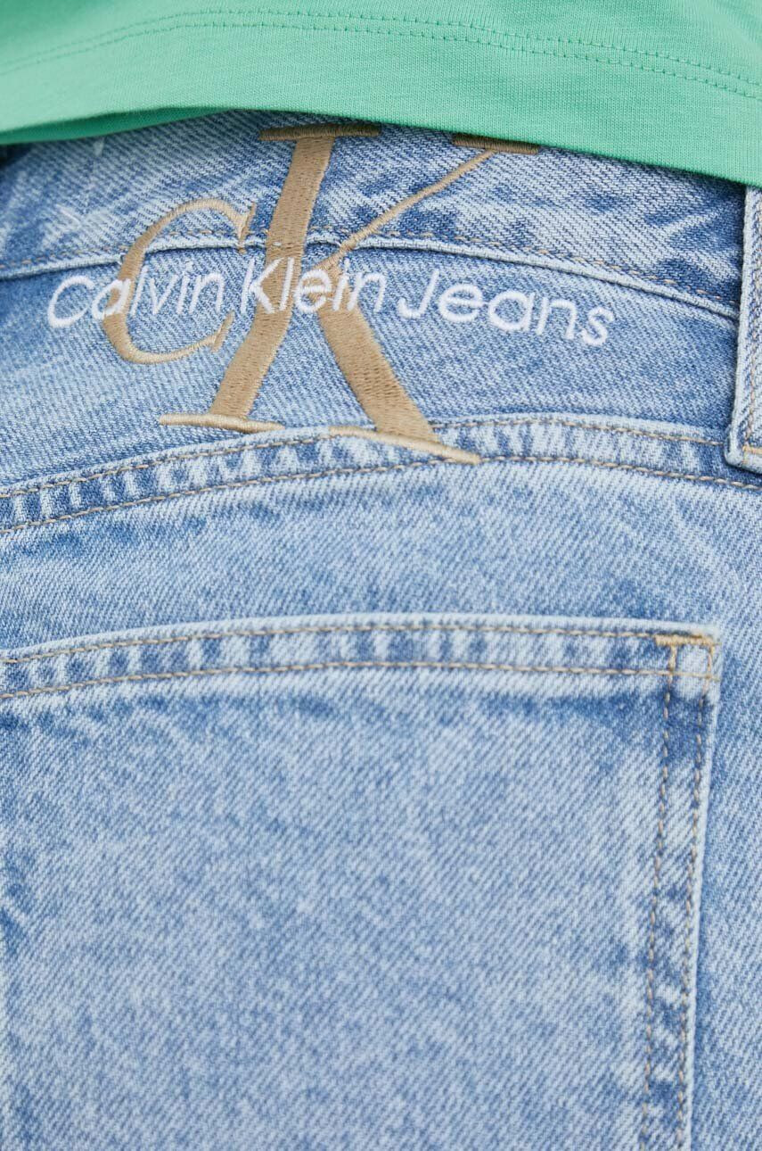 Calvin Klein Jeans Rifľové krátke nohavice pánske - Pepit.sk