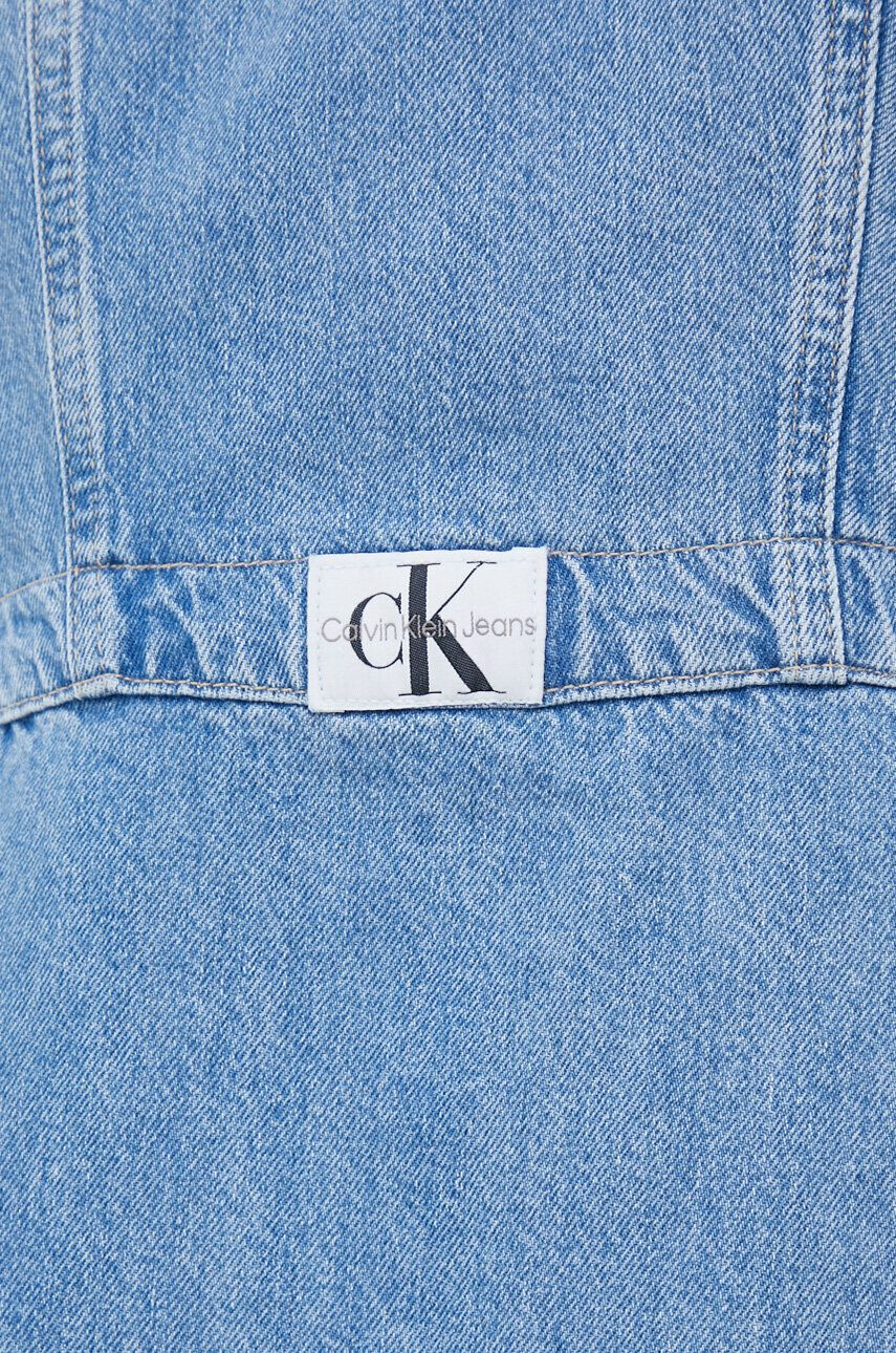 Calvin Klein Jeans Rifľové šaty - Pepit.sk