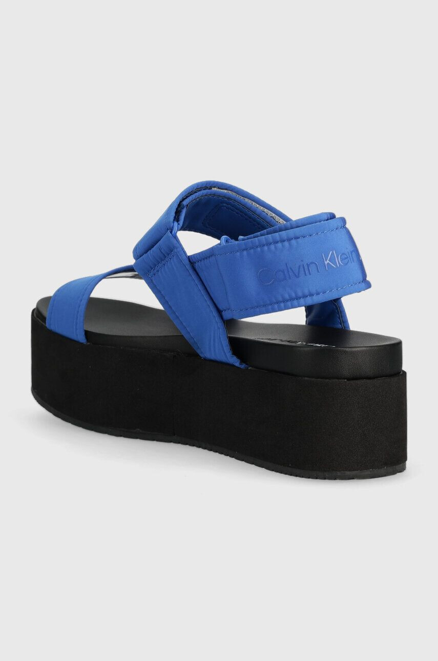 Calvin Klein Jeans Sandále FLATFORM SANDAL SOFTNY dámske na platforme YW0YW00965 - Pepit.sk