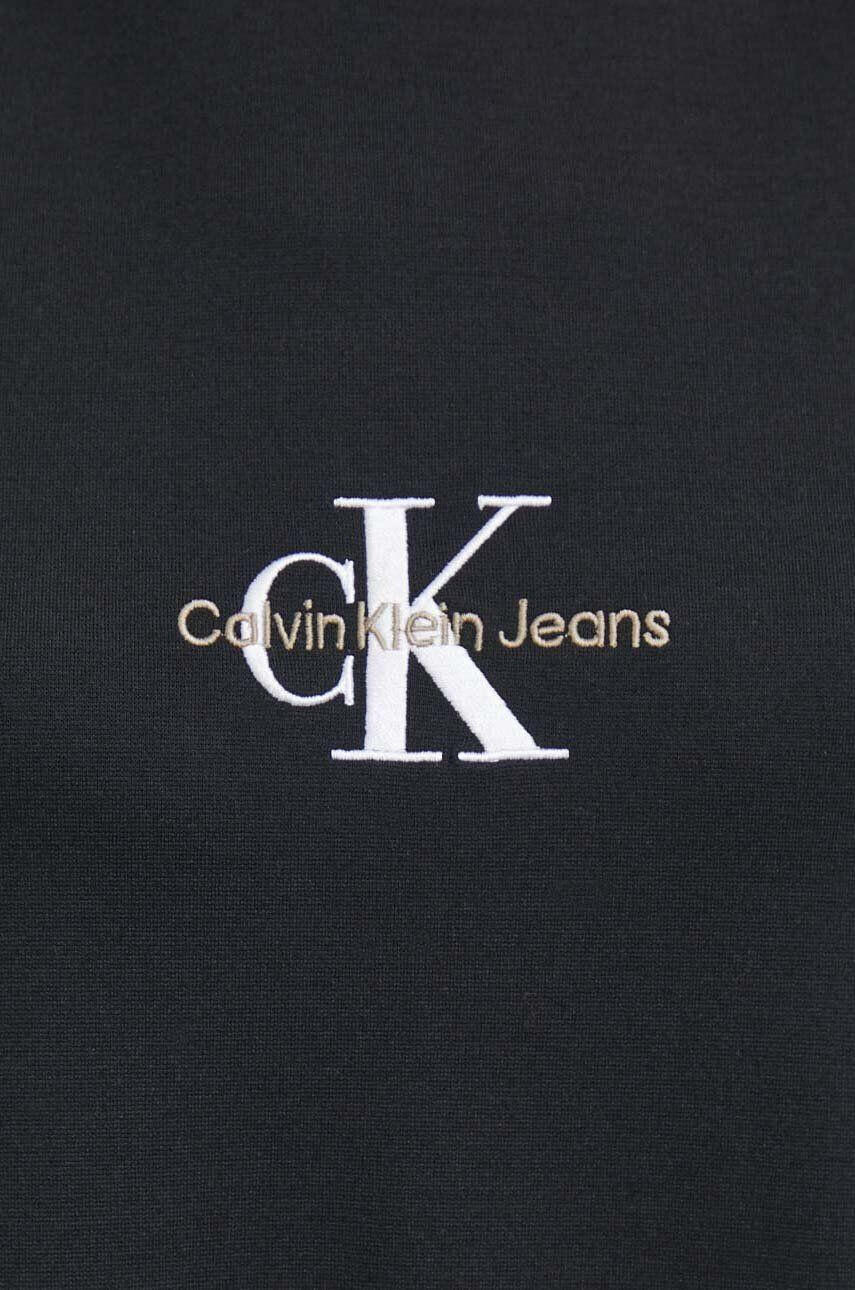 Calvin Klein Jeans Šaty čierna farba mini áčkový strih - Pepit.sk