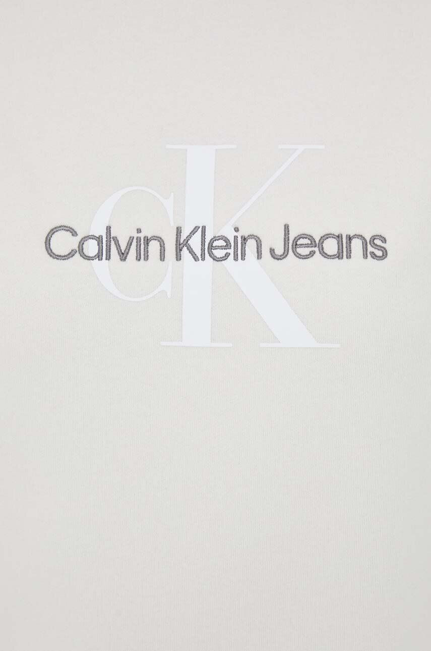 Calvin Klein Jeans Šaty béžová farba mini oversize - Pepit.sk