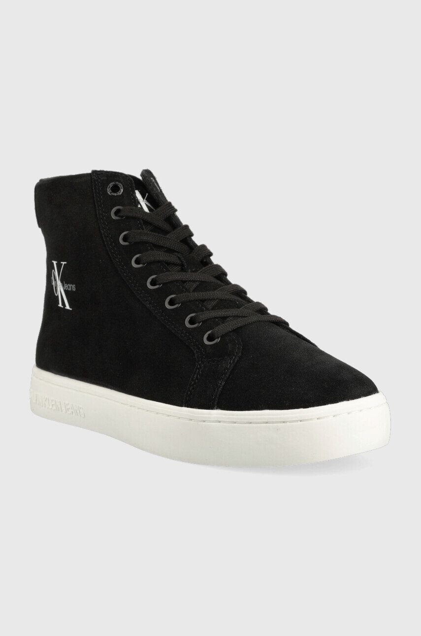 Calvin Klein Jeans Semišové tenisky Classic Cupsole Laceup Mid Su - Pepit.sk