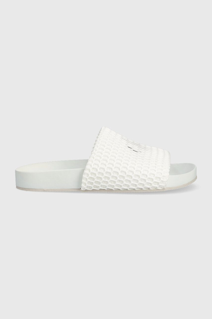 Calvin Klein Jeans Šľapky COMFORT SANDAL OVERSIZED MESH dámske biela farba YW0YW00973 - Pepit.sk