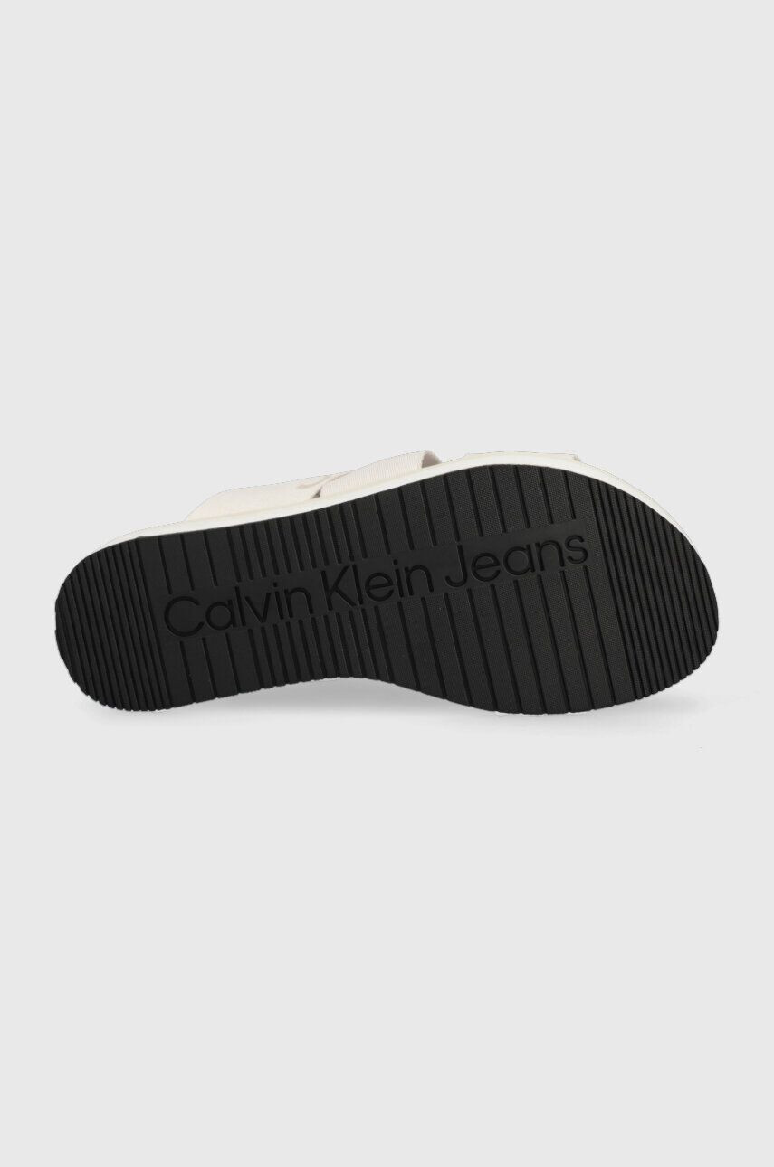 Calvin Klein Jeans Šľapky FLATFORM SANDAL WEBBING - Pepit.sk