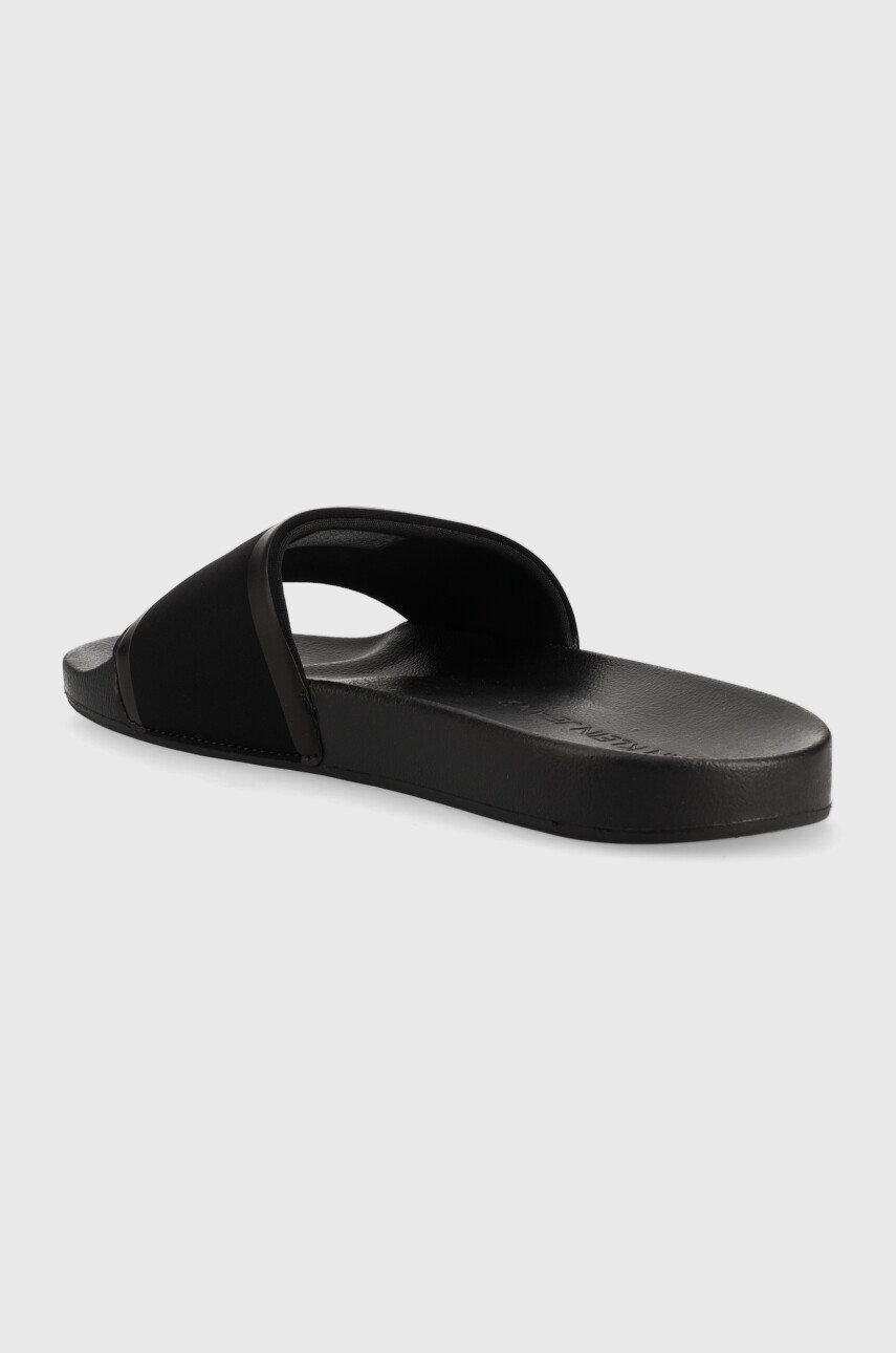 Calvin Klein Jeans Šľapky Slide Neoprene pánske čierna farba - Pepit.sk