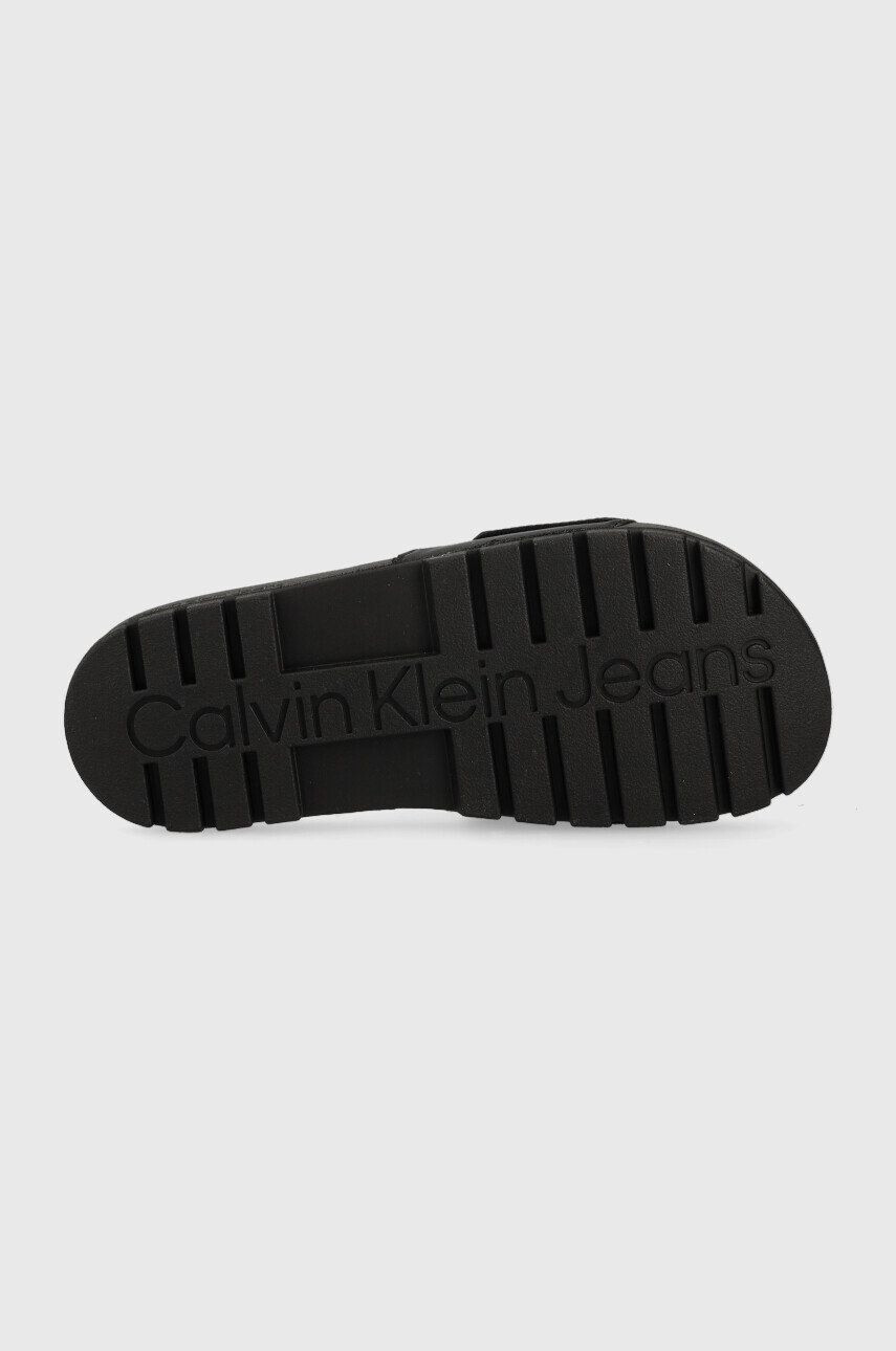 Calvin Klein Jeans Šľapky YW0YW01024 TRUCK SLIDE VELCRO W - Pepit.sk