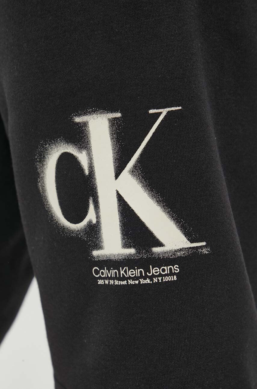 Calvin Klein Jeans Šortky pánske čierna farba - Pepit.sk