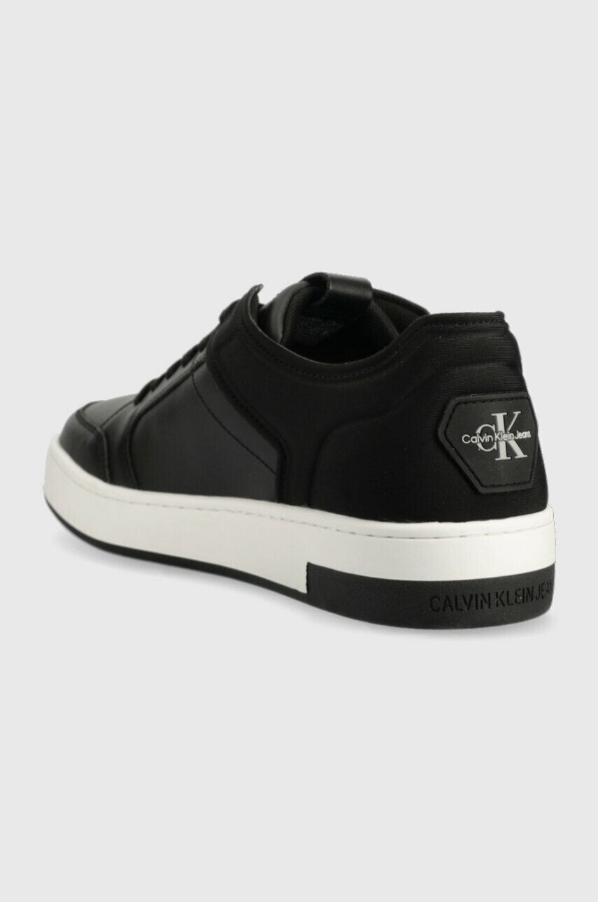 Calvin Klein Jeans Tenisky BASKET CUPSOLE HIGH/LOW FREQ čierna farba YM0YM00611 - Pepit.sk